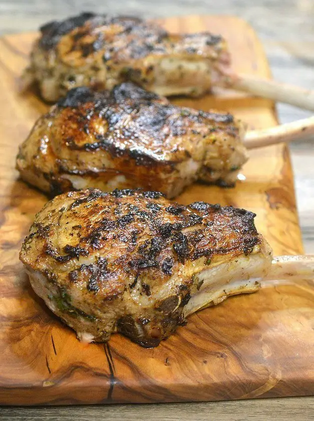 Grilled Veal Chops