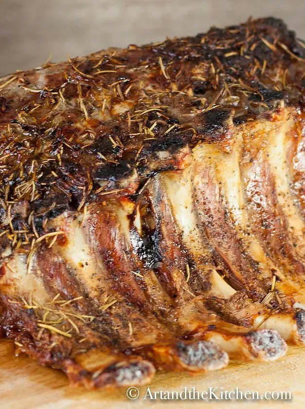 Herb Crusted Pork Rib Roast