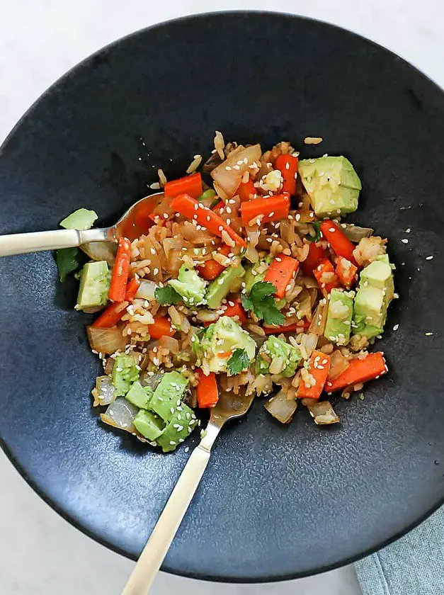 Veggie Stir Fry with Rice