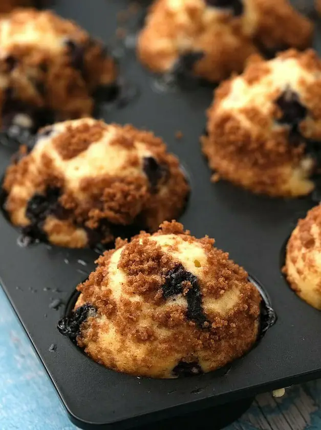 Mini Blueberry Muffins