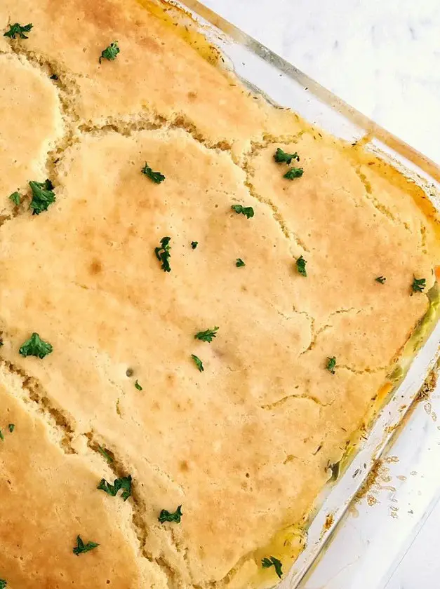 Gluten Free Chicken Pot Pie Casserole