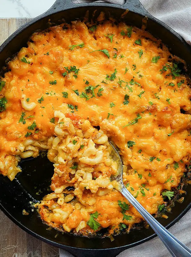 Cast Iron Mac and Cheese