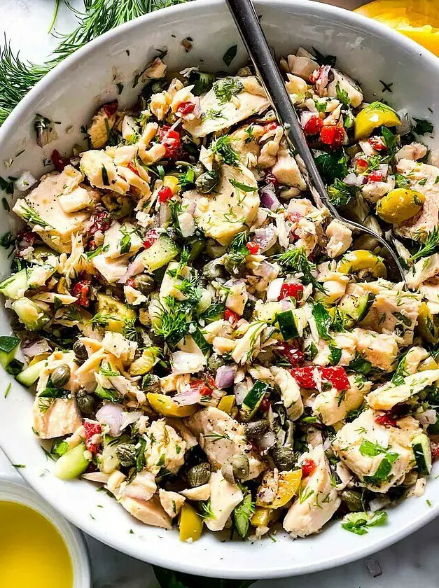 Mediterranean Tuna Salad