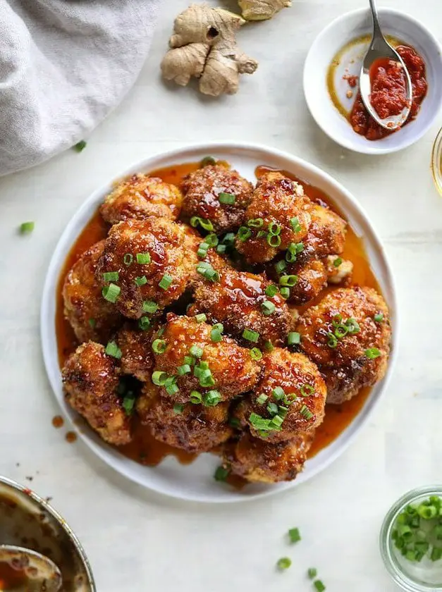 Sweet and Spicy Cauliflower