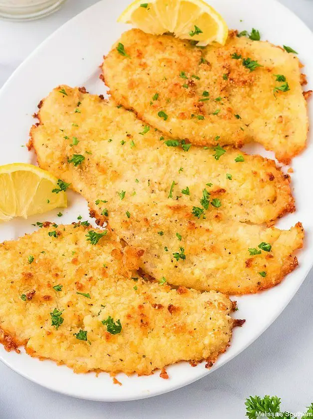 Baked Flounder