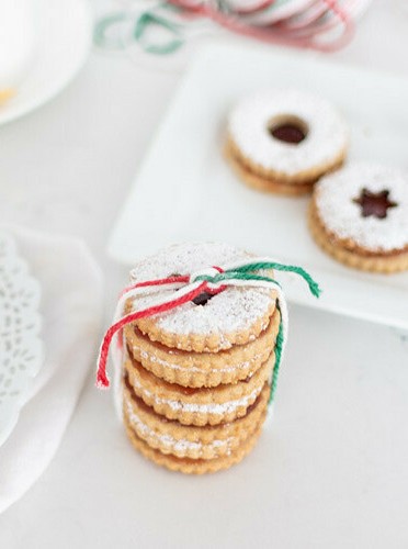 Linzer Christmas Cookies