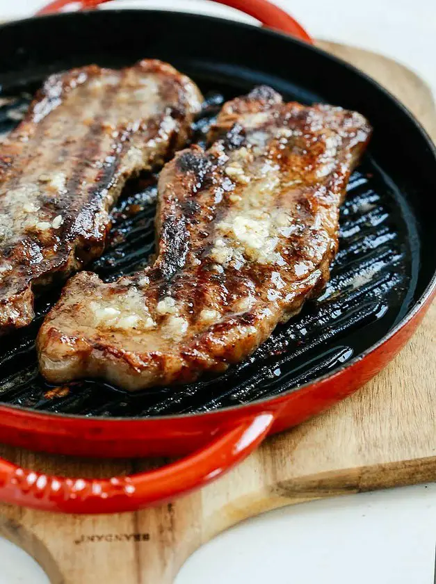 Skillet Garlic Butter Steak