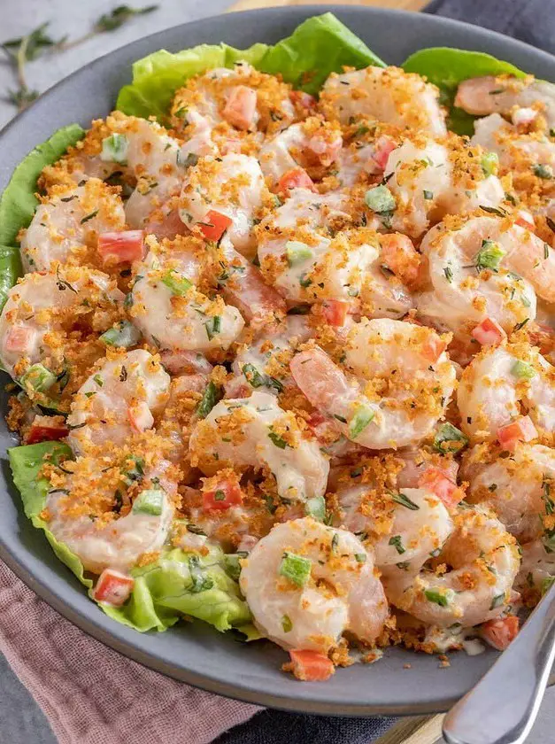 Spicy Cold Shrimp Salad