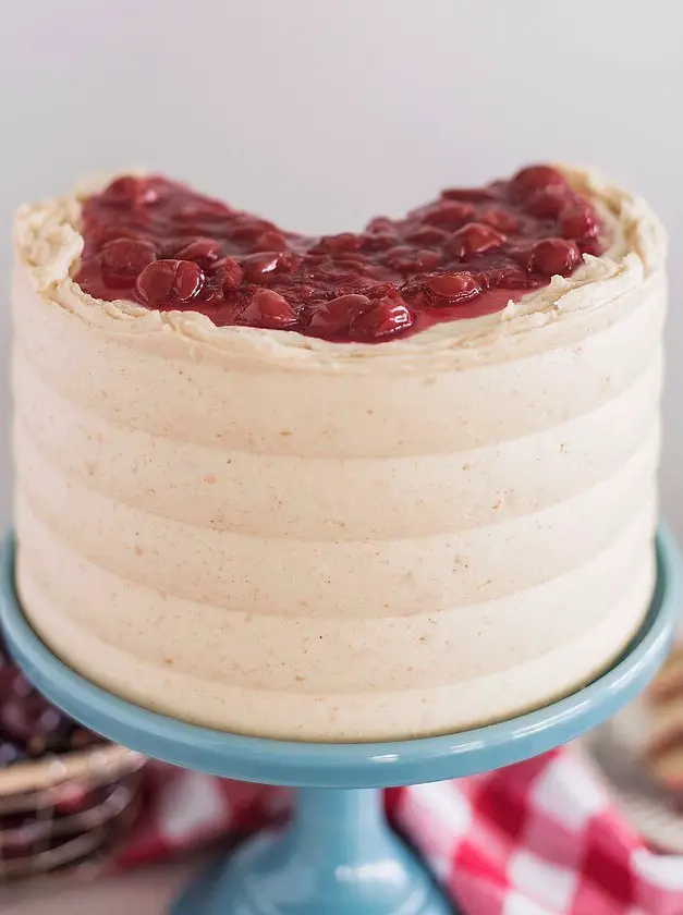 Cherry Cheese Pie Cake