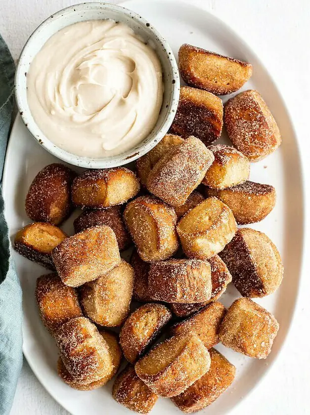 Cinnamon Sugar Pretzel Bites