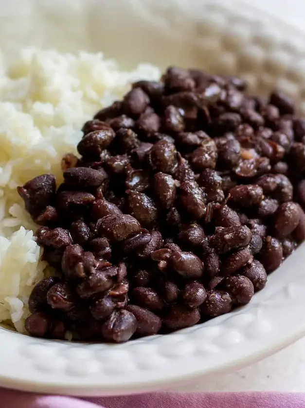 Seasoned Vegan Black Beans