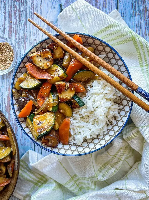 Grilled Hibachi Vegetables