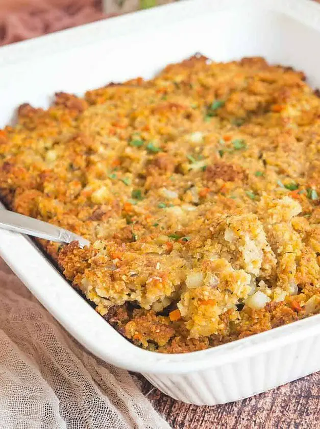 Gluten Free Cornbread Stuffing