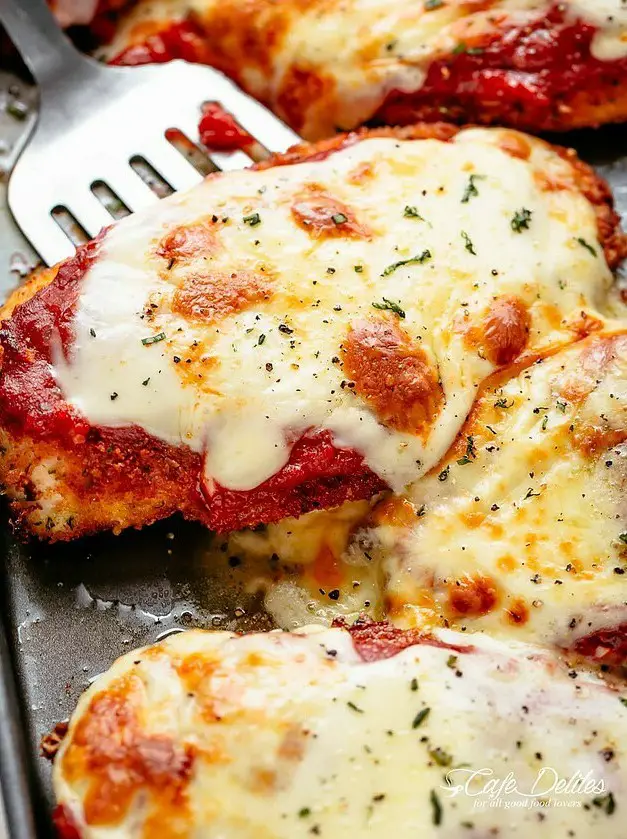 Crispy Chicken Parmesan