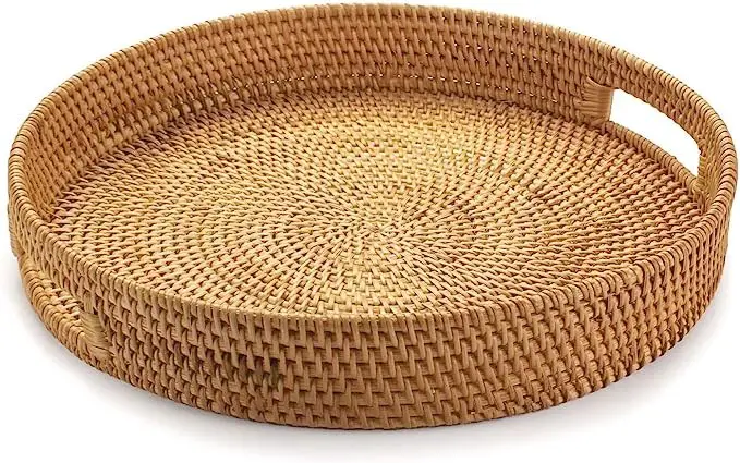 USE WICKER TRAYS