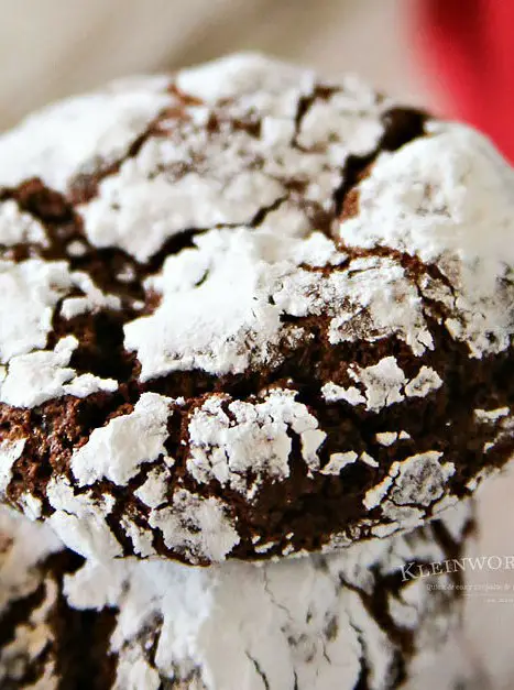 Chocolate Crinkle Cookies