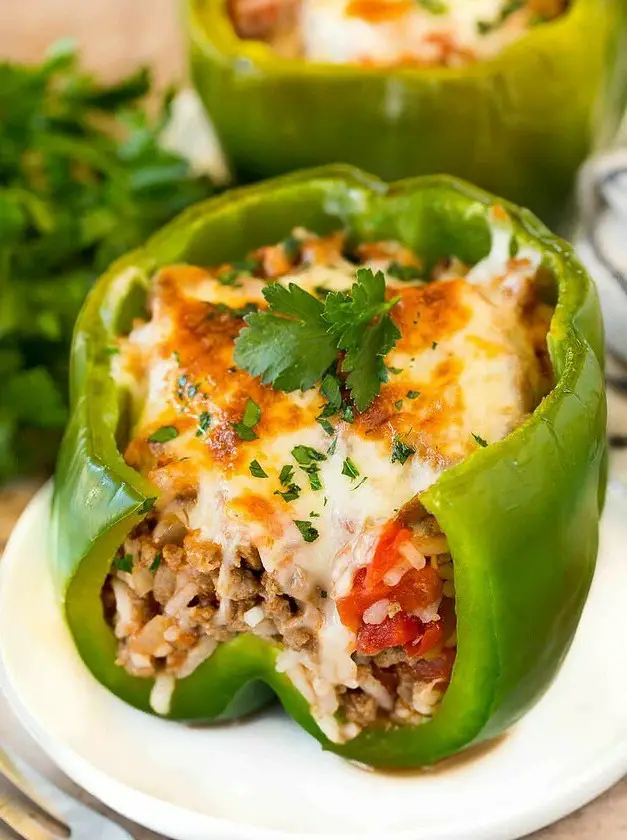 Stuffed Green Peppers