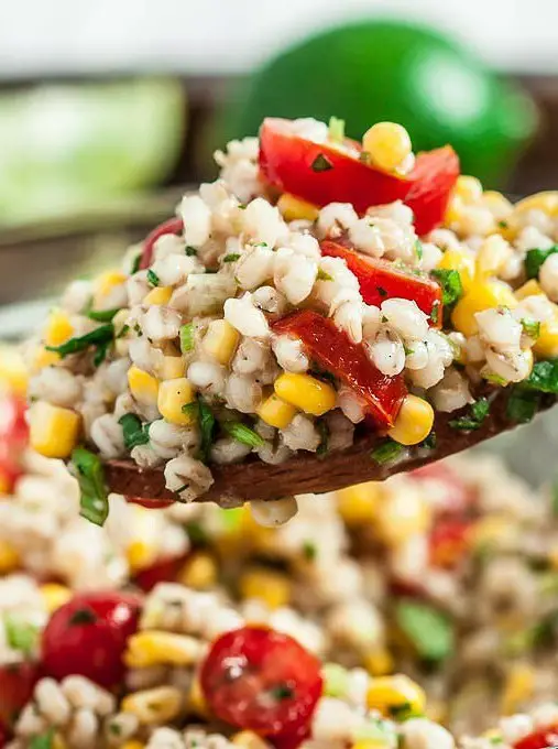 Southwestern Barley Salad