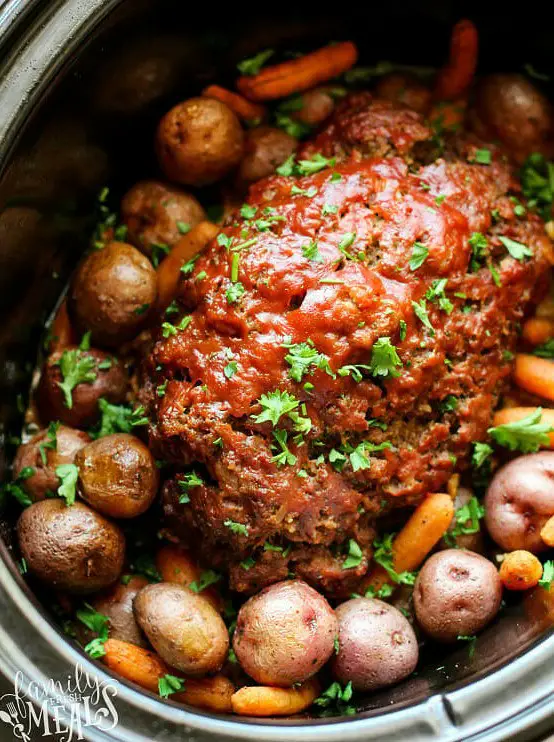 Crockpot Meatloaf