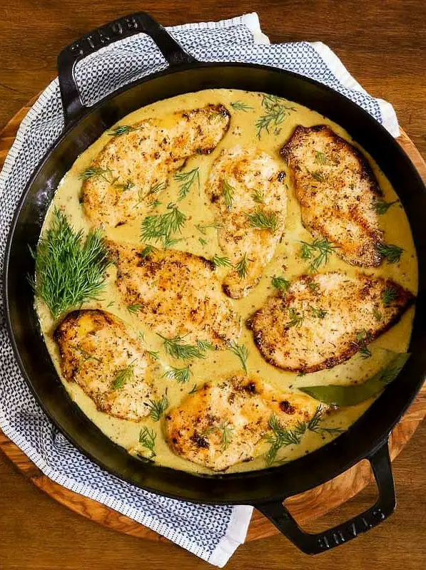 French Mustard Chicken Breasts