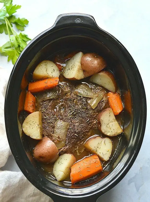 Healthy Crockpot Pot Roast