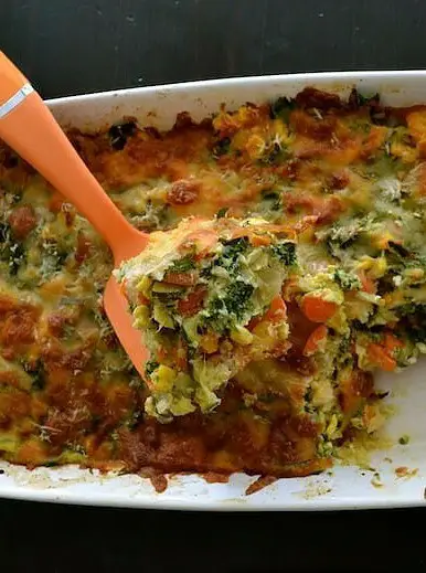 Healthy Mixed Vegetable Casserole