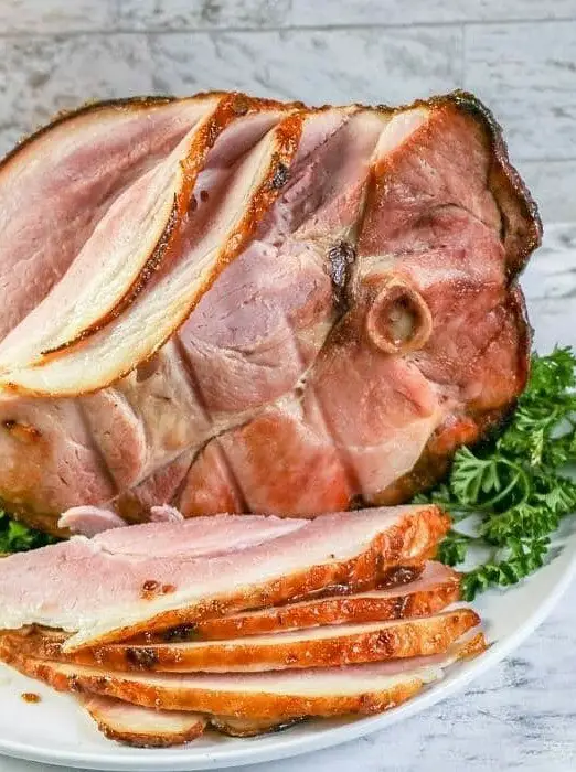 Bourbon Glazed Ham