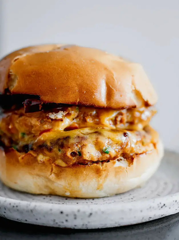 Smash Chicken Burger