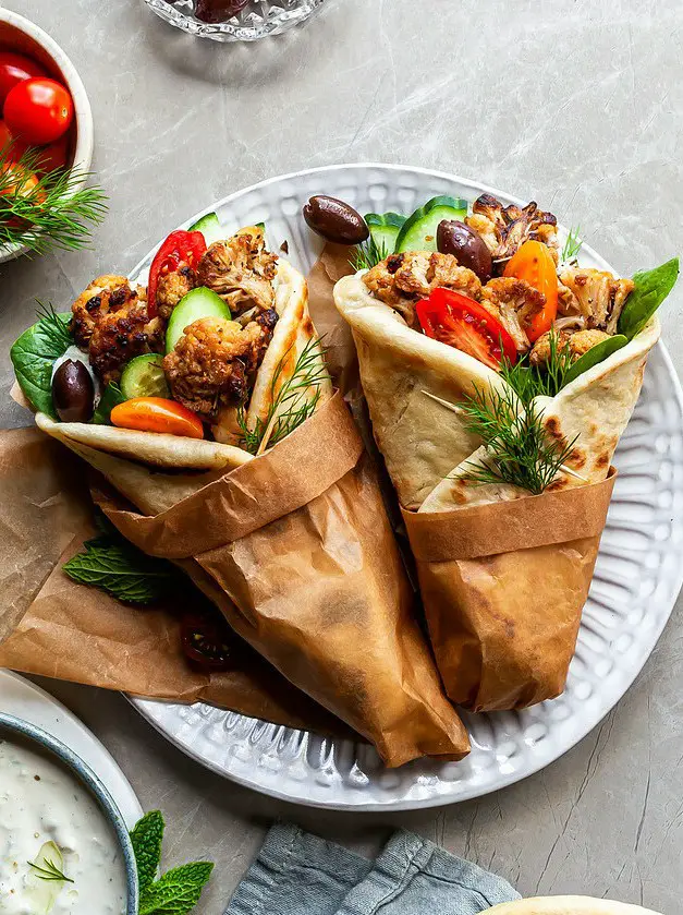 Vegan Cauliflower Gyros