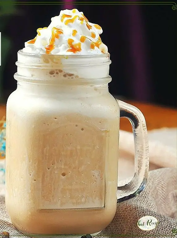 Iced Vanilla Caramel Coffee