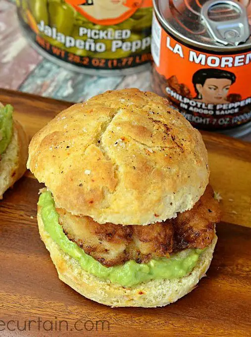 Chipotle Honey Biscuit Chicken Sliders