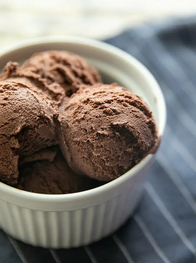 Homemade Chocolate Ice Cream