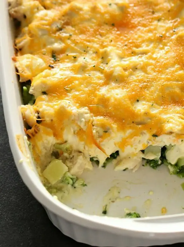 Creamy Chicken Broccoli Casserole