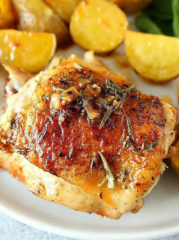 Garlic & Herb Chicken and Potatoes