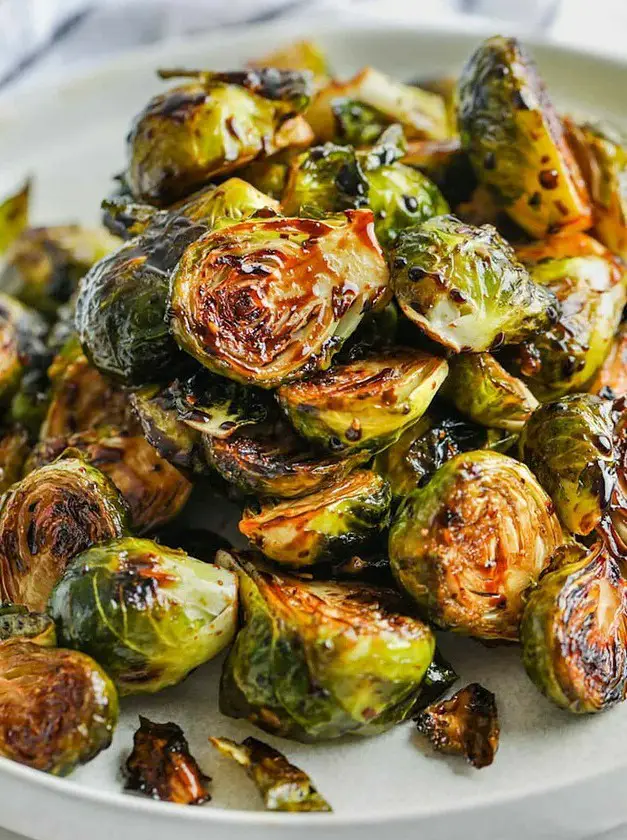 Balsamic Roasted Brussels Sprouts