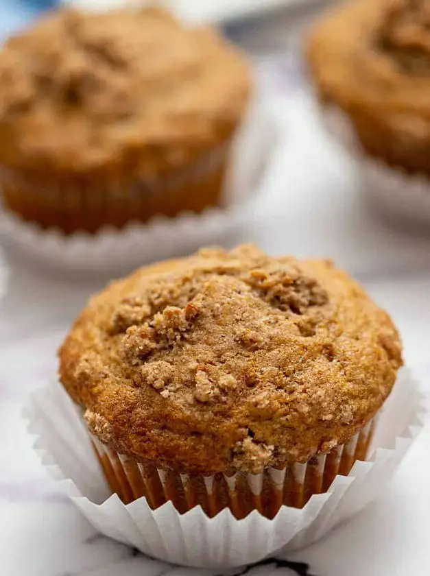 Gluten-Free Cinnamon Streusel Muffins