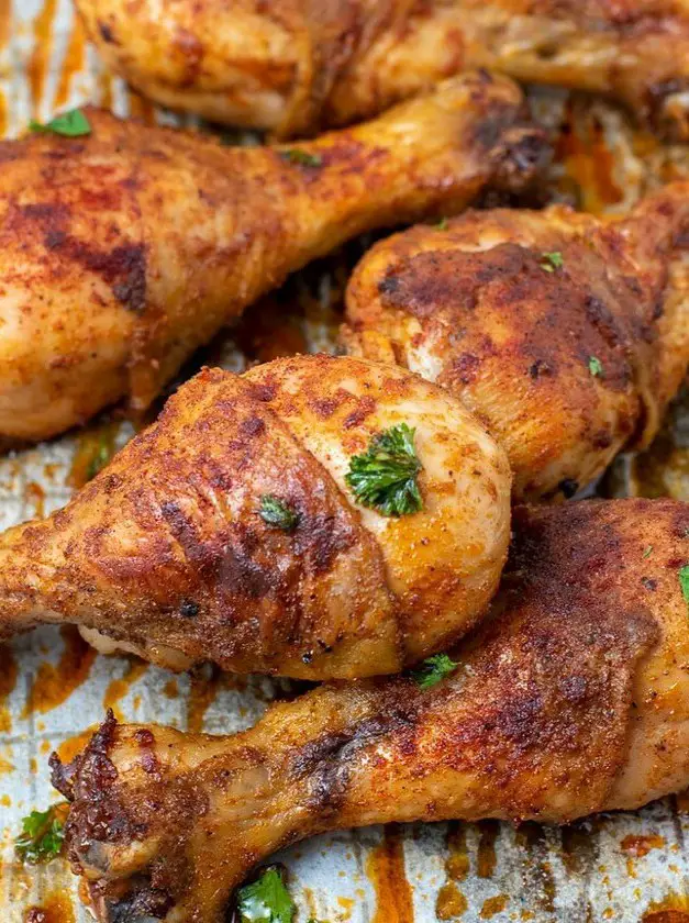 Crispy Baked Chicken Drumsticks