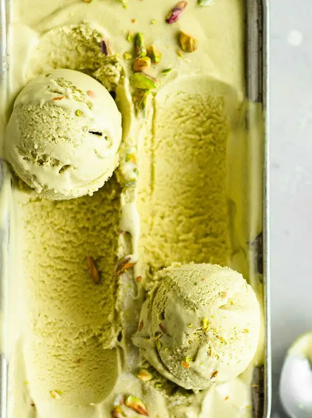 Vegan Pistachio Ice Cream