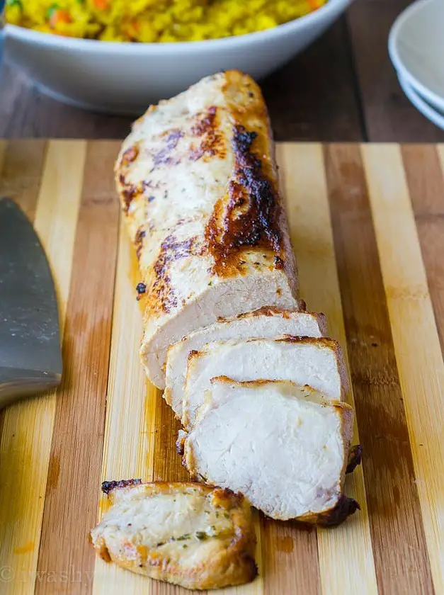 Lemon Garlic Pork Tenderloin