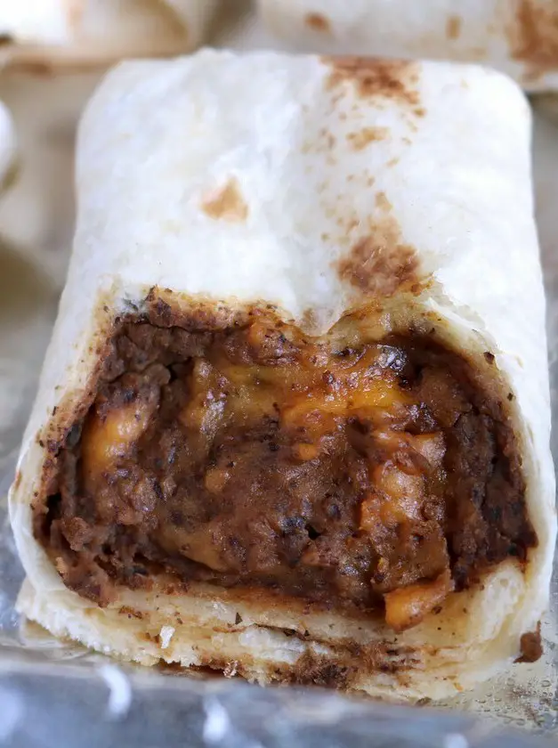 Black Bean and Cheese Burrito