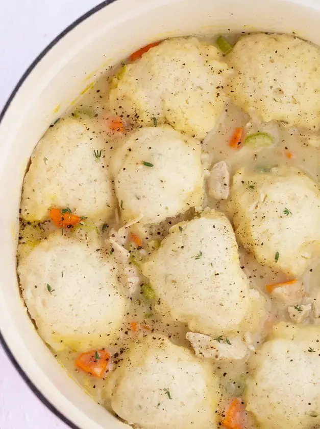 Pancake Mix Chicken and Dumplings