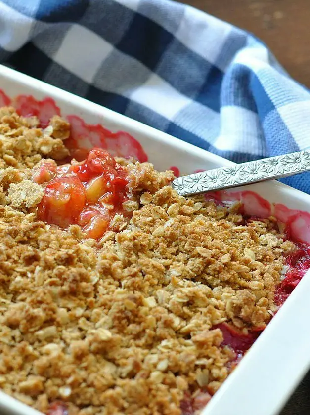 Plum Oatmeal Crisp