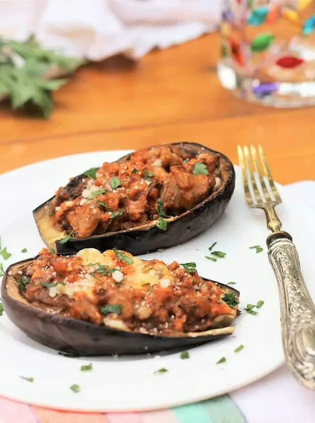 Stuffed Baby Eggplant