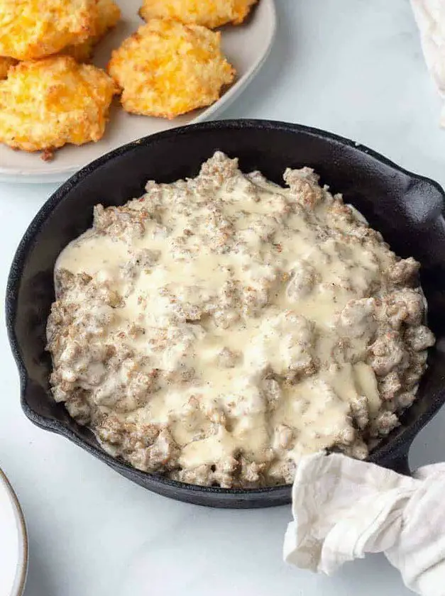 Keto Sausage Gravy