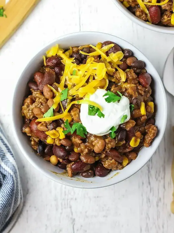 Sweet and Smoky Crockpot Chili