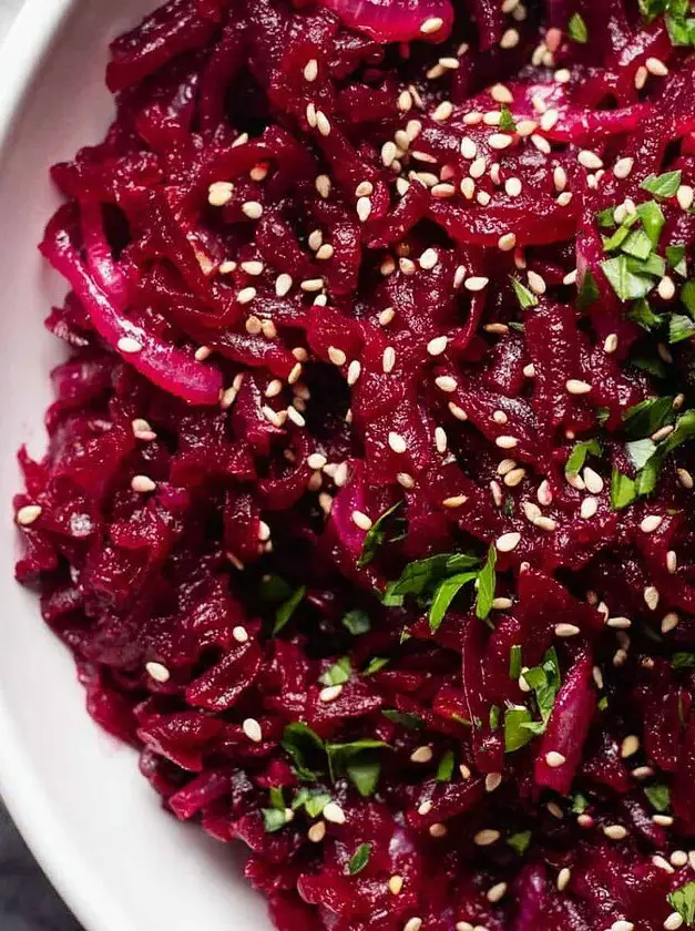 Vegan Beet Salad (Korean Style)