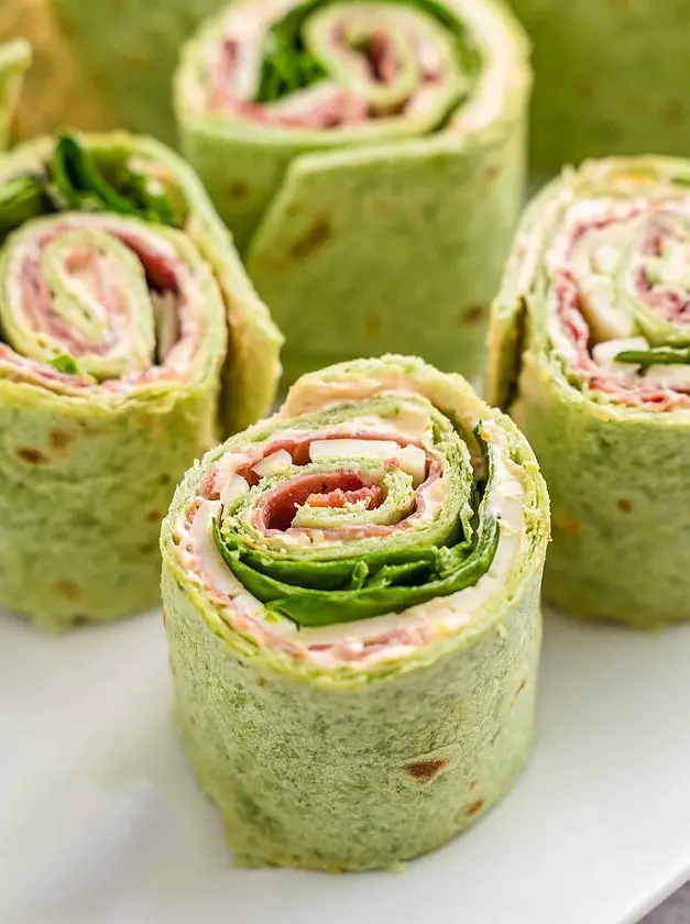 Pastrami Pinwheel Sandwiches