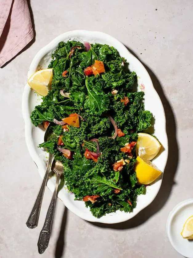 Lemon Garlic Kale