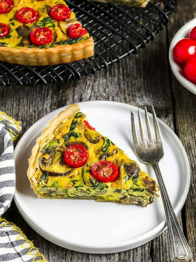 Easy Vegan Quiche