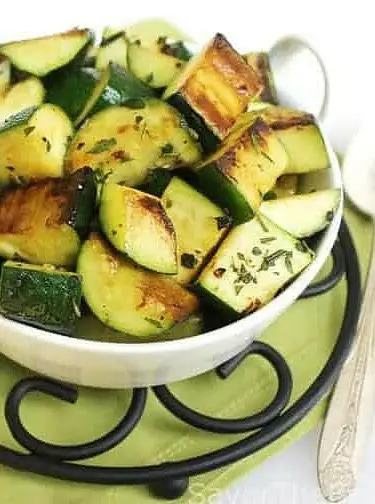 Sautéed Zucchini with Herbs